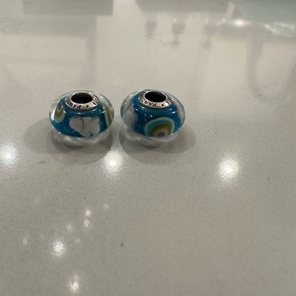 Pandora Cloud Murano Bead Charm - Picture 3 of 3